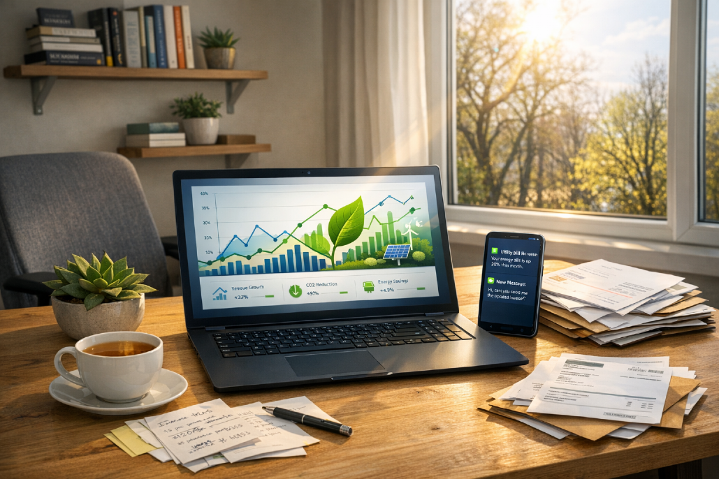 Small businesses drop the, Green agenda, Bills rising, Survival is the goal