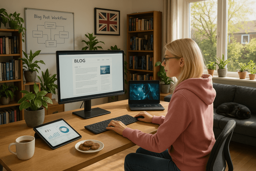 Blog posts flow like streams, Sharing thoughts and knowledge free, Endless words to read