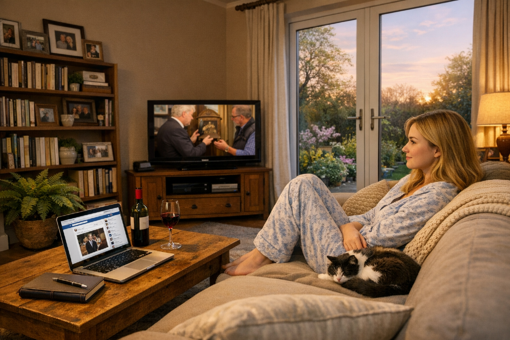 Does the existential dread, Of a Sunday evening loom? Relax into it!