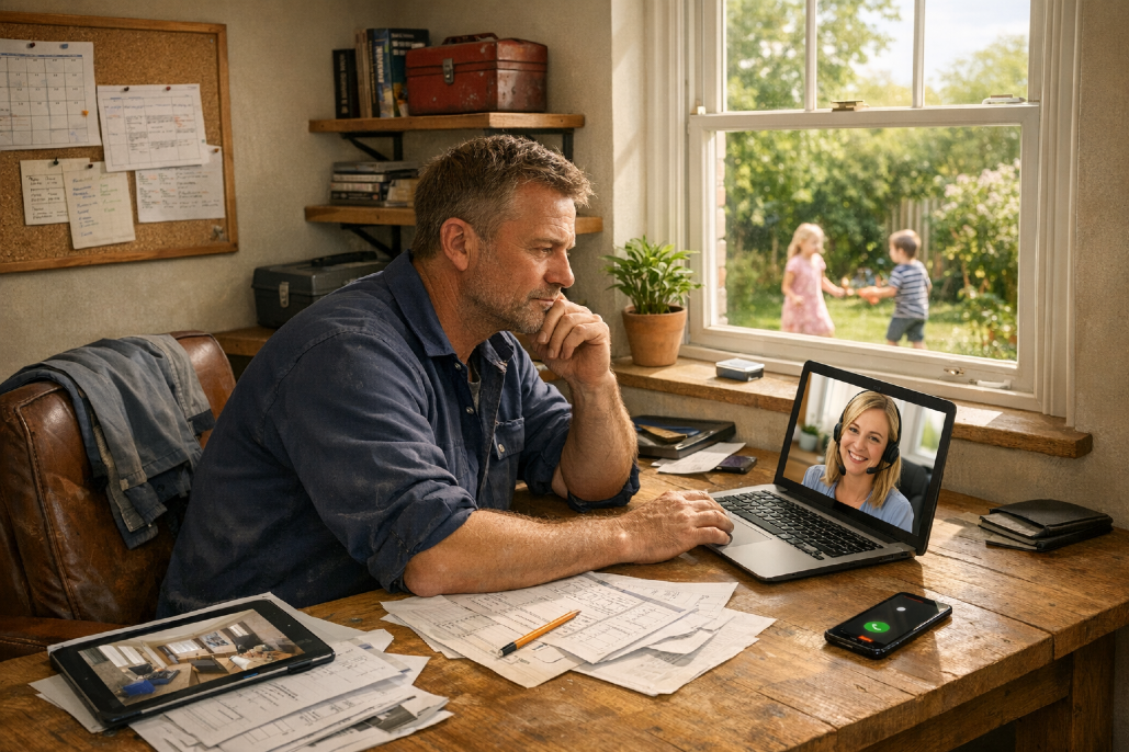 Online PA can support tradespeople, Managing their tasks, Efficient and stress-free